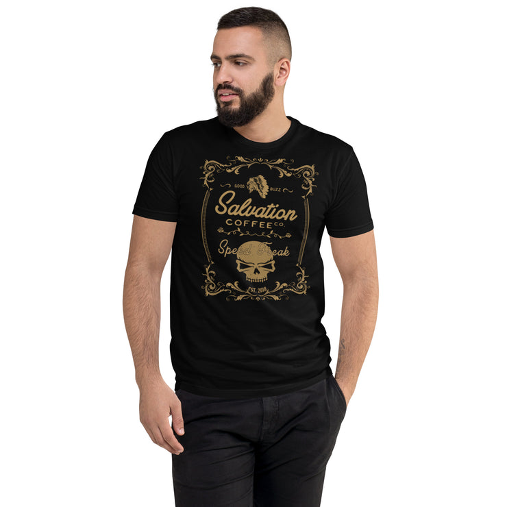 Speed Freak Rocks Short Sleeve T-shirt  Black w/gold