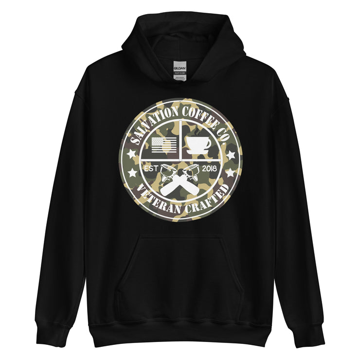 Camo SALCO Ring Unisex Hoodie Black