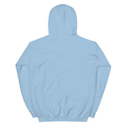 Stay Fueled Unisex Hoodie Lt. Grey, Lt. Blue w/sleeve print