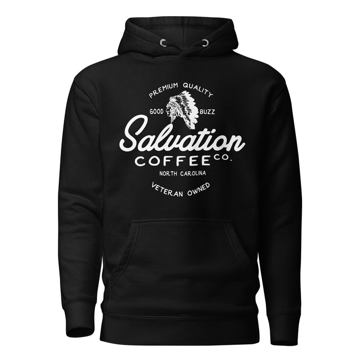 Salvation Coffee Co.     Logo Unisex Hoodie Black
