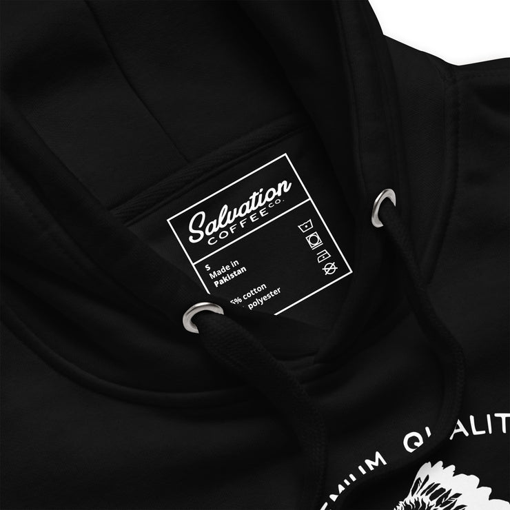 Salvation Coffee Co.     Logo Unisex Hoodie Black