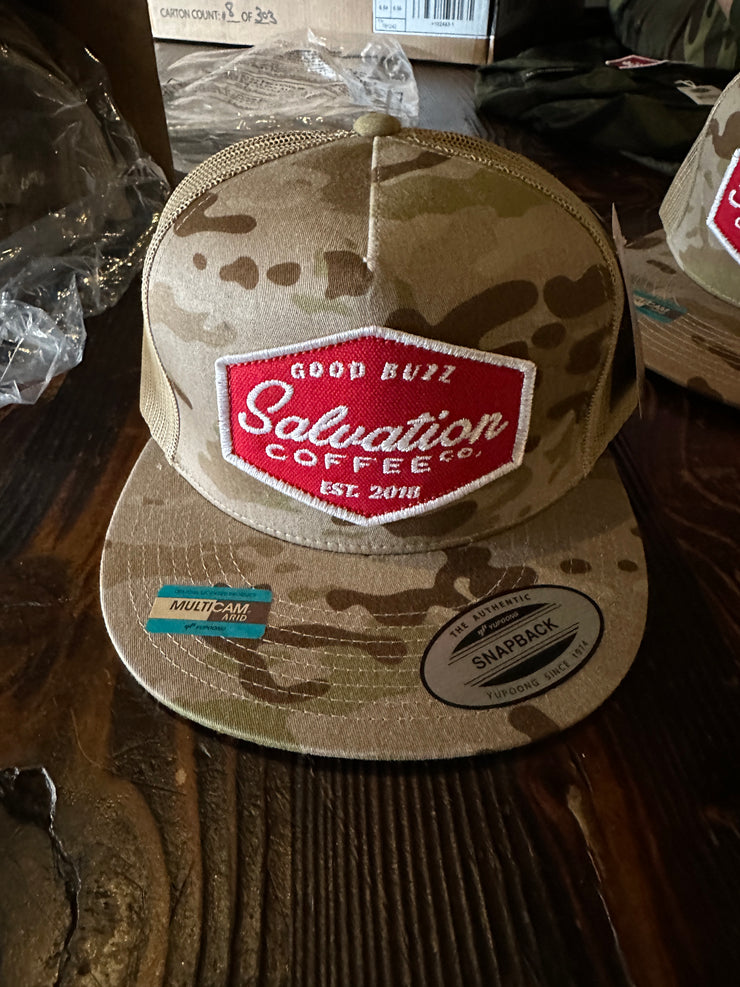 Big Red Patch Trucker Hat
