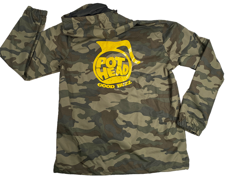 Salvation Pothead Camo Windbreaker